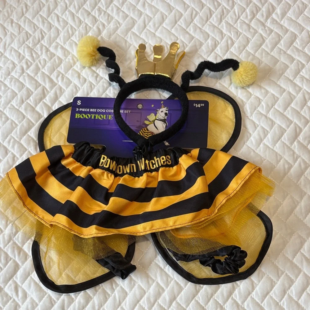 NWT 3 Piece Bumblebee Pet Costume - Picture 1 of 3